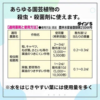 ダインS 100ml 展着剤