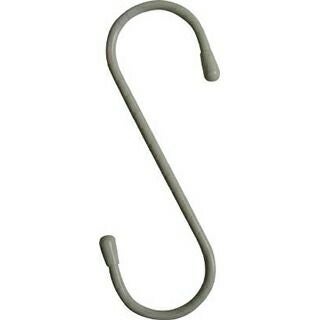 ニッサチェイン 塩ビ被覆線Sフック 白 150mm（2個入り） A-820