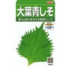 葉菜 種 【 大葉青しそ 】 実咲
