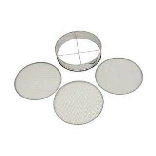 ステンレス土フルイ 30CM