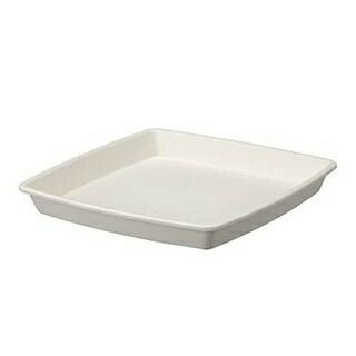 クラフトスクエアプレート ホワイト 30型